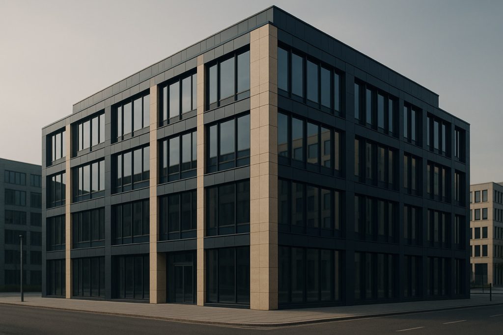 Immeuble professionnel financé par un crédit immobilier d'entreprise au Luxembourg